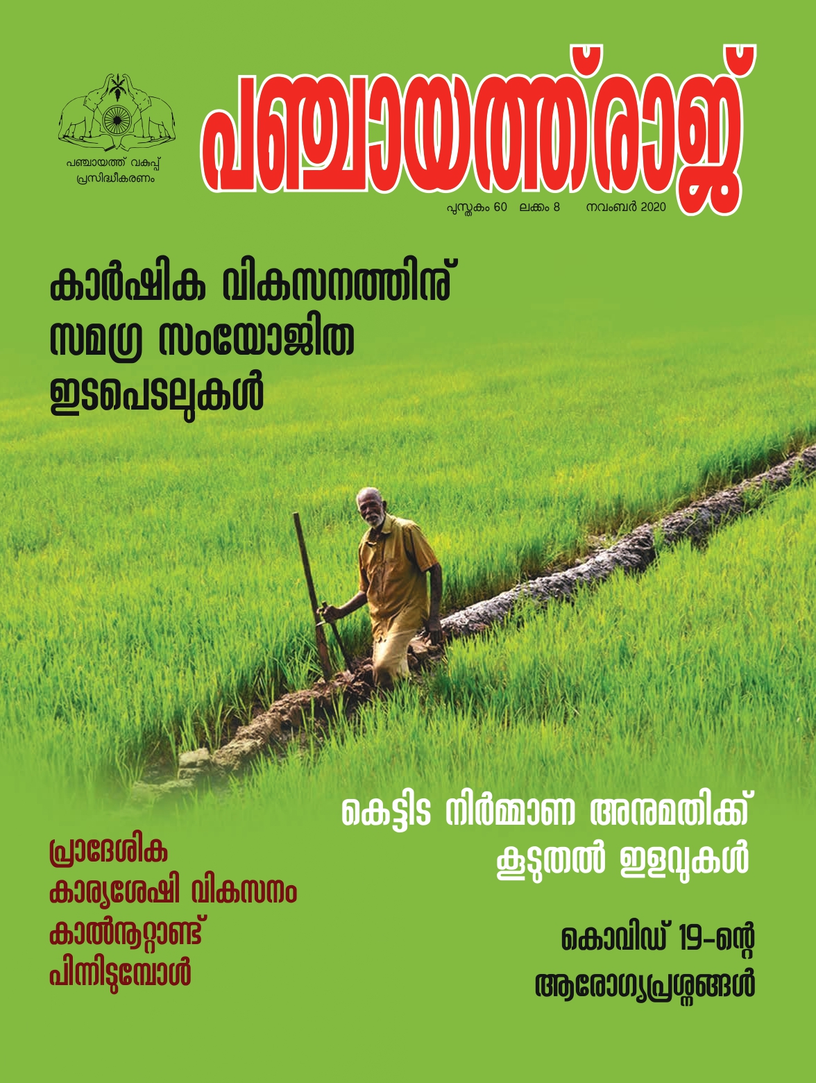 Panchayat  raj Magazine november 2020